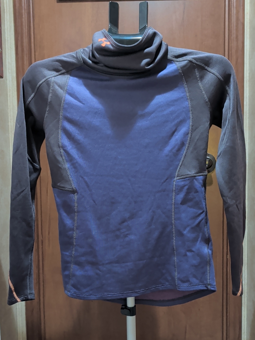 Under Armour Purple and Black Women's Long Sleeve Hoodie